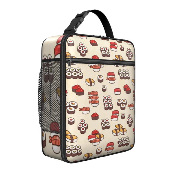 Premium Insulated Sushi Lunch Box for Men & - Reusable Lunch Bag with,Hour Temperature Retention, Compact & Lightweight Design for Office, Work, Picnic, Travel - Durable Lunch Tote for Adults.