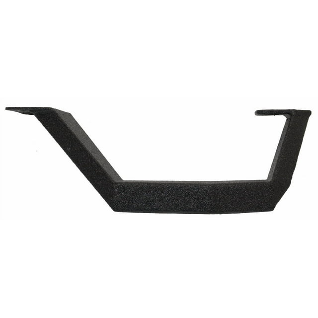 Go Rhino Nerf Bar Step 69420000T RB20; For RB10 Or RB20 Running Boards; 4 Inch Drop Down Angled Steps; Textured Polyurethane Coated; Black; Steel; Set Of 2