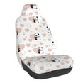 thumbnail image 1 of Balery Heart Panda Funda de Asiento para Auto con Diseño - Cubierta Frontal Suave y Transpirable con Protector Antideslizante- 1 Unidad, 1 of 5