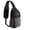 Black, variant on WATERFLY Unisex Anti-Theft RFID Blocking Multiple Pockets Travel Sling Bag CrossBody Shoulder Chest Bag,Black