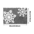 thumbnail image 3 of TIELUTT And Winter Bathroom Mat Soft and Absorbent Fine Fiber Bathroom Carpet TPR Backing Throw Blanket Blanket Thick Small Fall Throw Blankets Elegant Throw Blanket Initial Blanket, 3 of 4