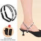 thumbnail image 1 of Correas elásticas para tacones altos | Correas de tobillo con diamantes de imitación para mujer | Correas de repuesto antisueltos para tacones y stilettos | Ajustables, reutilizables y desmontables, 1 of 2