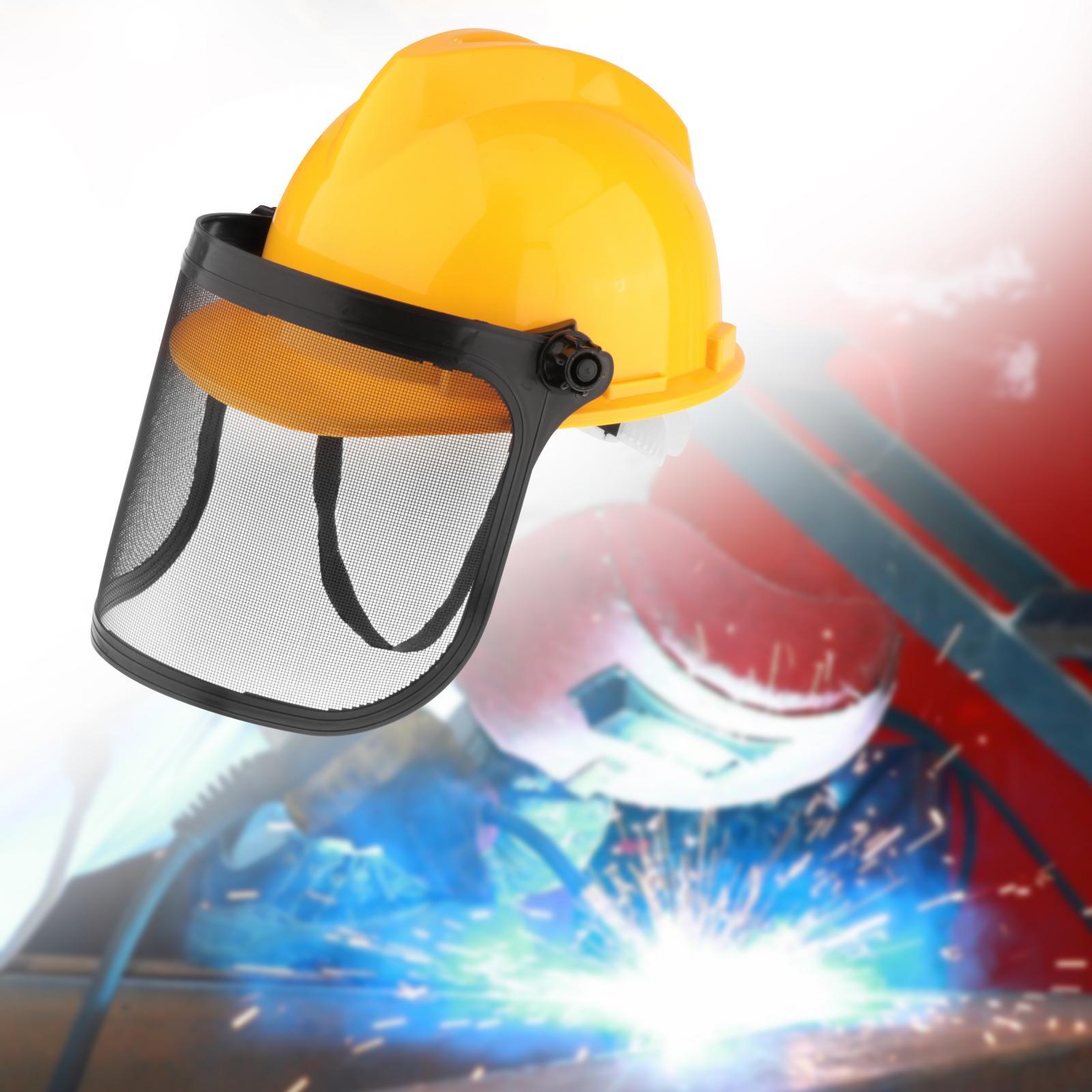 Forestry Helmet Face Shield Protective Gear with an Adjustable Headband for Chainsaw Logging and Yard Work