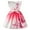 YPink794, variant on MEZZALL Girls Summer Dresses Flutter Sleeve Print Party Dress Casual Beach School Outfits For Toddler Kids 6-7 Years Versatile Baby Sundress