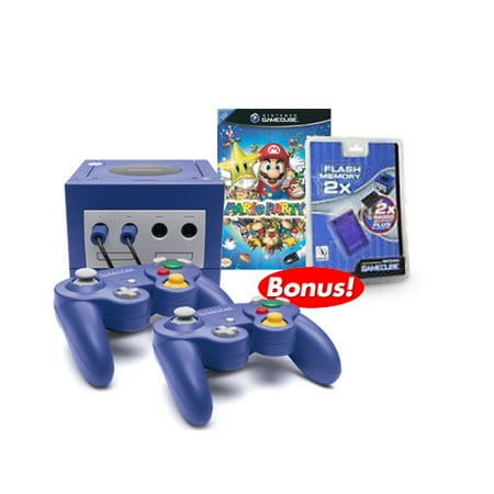 Retired GameCube Mario Party 5 Bundle With Bonus Memory Card