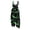 #01Dark Blue, variant on Women Retro Checkered Panel Pumpkin Ghost Spider Web Print Suspender Overalls Linen Blend Loose Halloween Casual Jumpsuits Multicolor 2XL