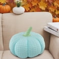thumbnail image 5 of Sky Blue Pumpkin Pillow - 40cm Plush Cushion for Holidays & Gifts, Made of Soft Flock Material, Ideal for Home Decoration, Table Centerpiece, and Seasonal Events - 1 Piece, 5 of 6