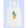 thumbnail image 3 of Punny Plant I Racerback Tank Women -June Erica Vess Designs, Female x-Small, 3 of 4