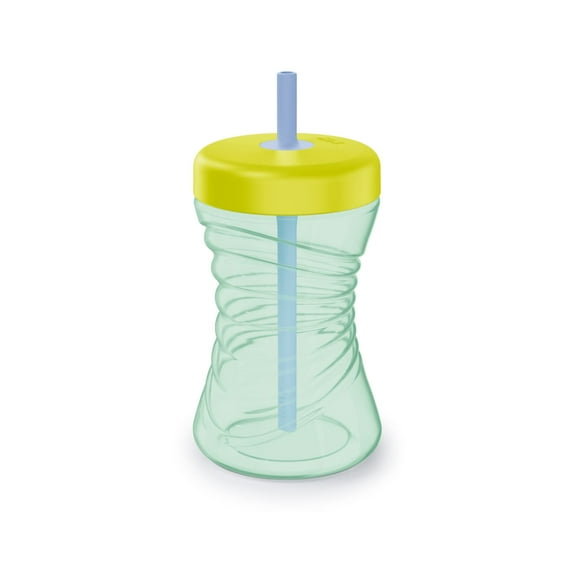 NUK Fun Grips Toddler Sippy Cup with Straw, 1 Pack, Neutral
