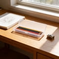 thumbnail image 6 of AYktou Translucent Frosted Pencil Cases, Multifunctional Stationery Storage Box Stackable Pencil Box Pencil Pouch Portable Minimalist Style Office Supplise for Home Work Desktop Storage, 6 of 6