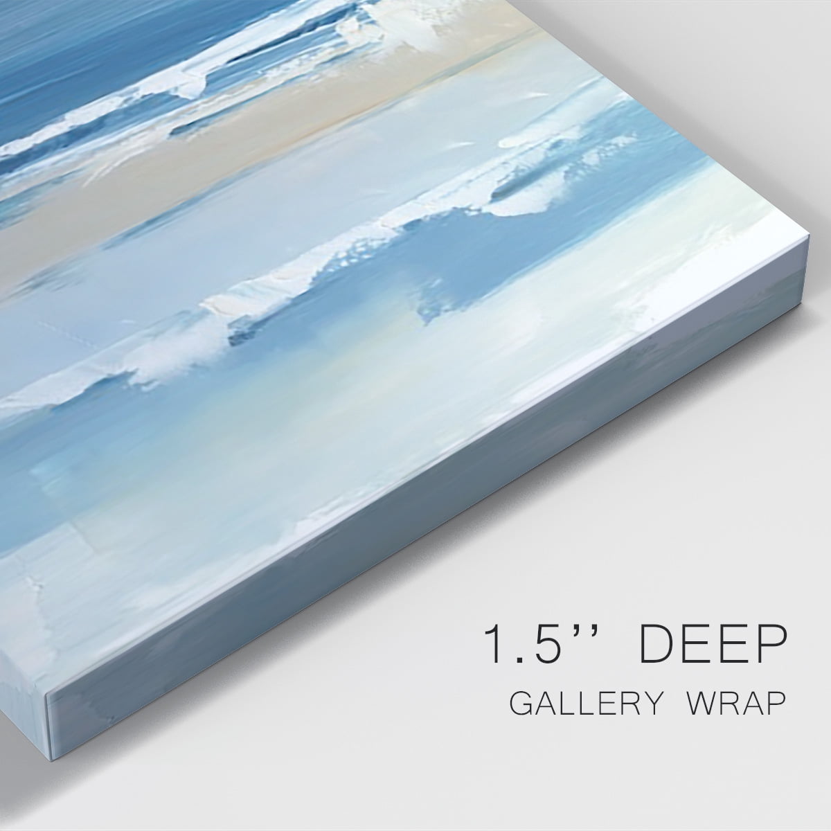 Coastal Colors II Premium Gallery Wrapped Canvas - Ready to Hang