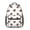 Football Icon Brown, variant on Football Shadow Brown Pattern Backpack for School, Cute School Bag with Adjustable Shoulder Straps and Padded Back, 15.3"x11"x6.7"