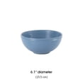thumbnail image 4 of Mainstays 6.1in Darby Blue Stoneware Bowl, 4 of 7
