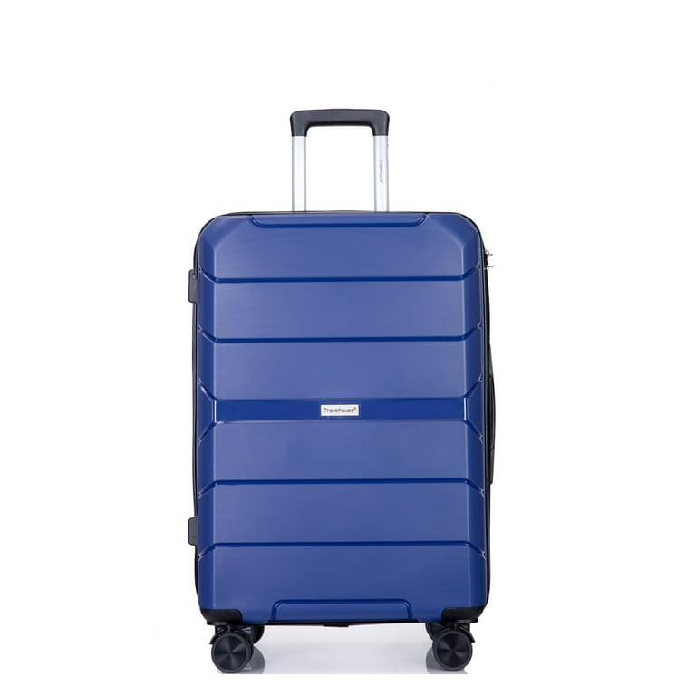 3 Piece Luggage Set, Travelhouse Hardside Suitcase Set with