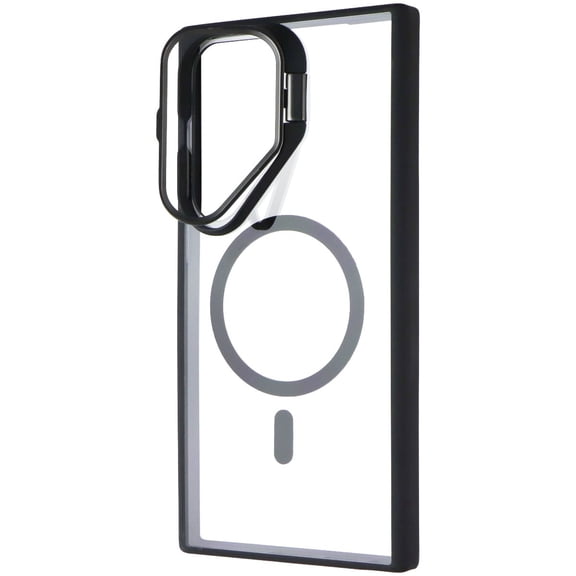 Prodigee KickIt Series Hard Case for MagSafe for Galaxy S24 Ultra - Black/Clear