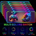 thumbnail image 3 of Alfombrilla de ratón RGB para juegos FobianJie con luz LED, 13 modos de luz, 3 of 7