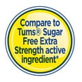 thumbnail image 5 of (4 pack) Equate Extra Strength Sugar-Free Antacid Orange Cream Chewable Tablets, 750 mg 90 Count, Compare to Tums® Extra Strength Active Ingredients, 5 of 12