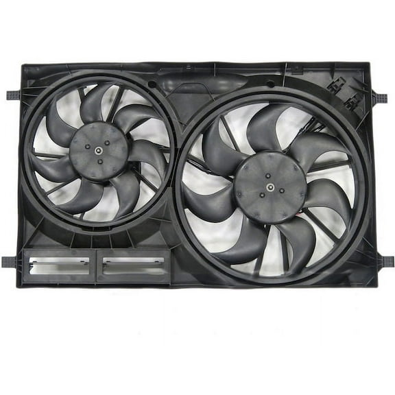 Radiator Fan Assembly - Compatible with 2015 - 2019 Ford Transit-250 2016 2017 2018