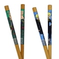 thumbnail image 4 of One Piece Chopsticks Character Inspired Designs Reusable Bamboo Set – 4 Pack, 4 of 5
