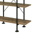thumbnail image 4 of Nefo Bookcase in Rustic Oak & Black Finish, 4 of 5