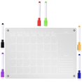 thumbnail image 2 of Magnetic Memo Board With Pens For Office Use Measuring 42X29.7CM Designed For Schedule Organization In Professional Style 1 Set, 2 of 5