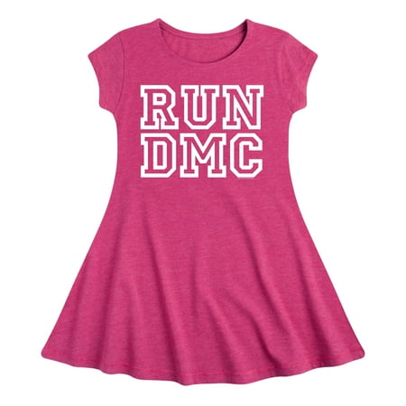 

Run DMC - Toddler And Youth Girls Fit And Flare Dress