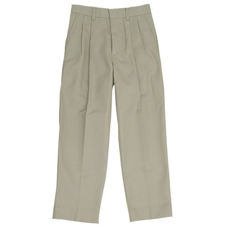 Faded Glory - Slim Boy's Pleated School Uniform Pant