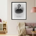thumbnail image 3 of Historic Framed Print, [Bethuel M. Kitchen, head-and-shoulders portrait, facing left], 17-7/8" x 21-7/8", 3 of 9