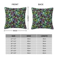 thumbnail image 2 of Pofeuu Watercolor Cactuses Print Double-sided plush pillowcase Square Throw Pillow Covers Pillows Cover for Living Room Bedroom Sofa Couch Cushion Cover（No pillow core）-12"x12", 2 of 7