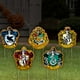 thumbnail image 2 of Set de decoración de césped con 5 casas con rubíes y emblemas de Harry Potter, 2 of 7