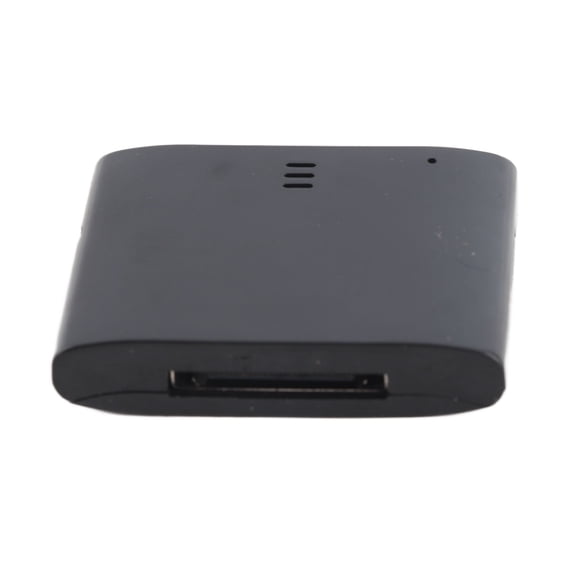 Bluetooth Music Audio Receiver Adapter for 30pin Sounddock Dock Speaker, Wireless 30-Pin Music Receiver for iPhone iPod Speaker Dock (Black)