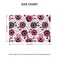 thumbnail image 4 of Placemats Set Of 4 / 6, Cute Cartoon Eyes Red Placemats For Dining Table Indoor/Outdoors Heat Resistant Washable Placemats 18" X 12", 4 of 8