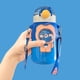 thumbnail image 5 of Botella de agua aislada de 600 ml, sin BPA, grande, para correr, montar a caballo, niñas y niños. Azul, 5 of 8