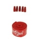thumbnail image 1 of 5 Tapas De Válvula De Aire Para Bicicleta Presta Rojo + Protector De Neumáticos De Nailon De Alta Presión Sunnimix Protector de tubo, 1 of 8