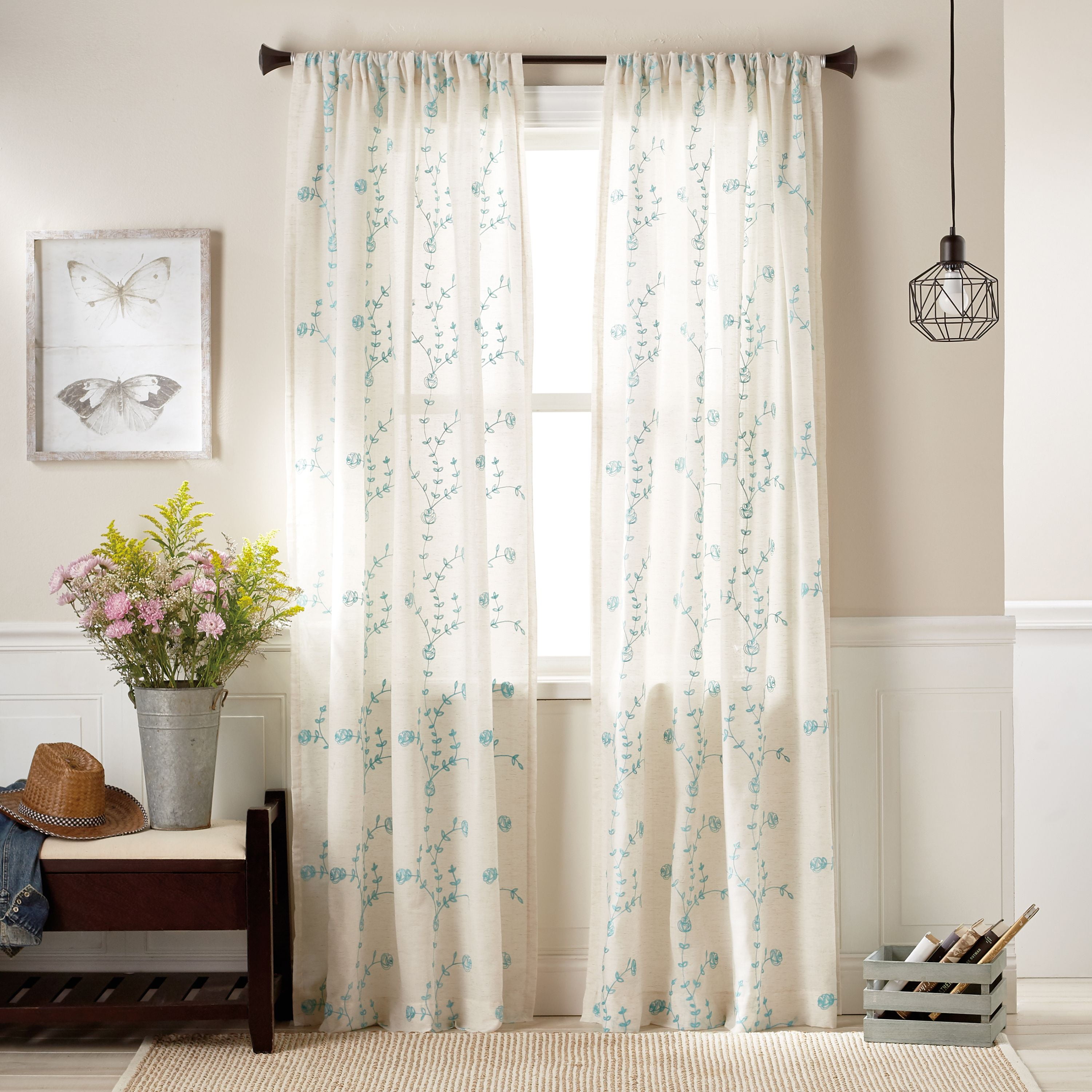 The Pioneer Woman Ravishing Rosebud Pole Top Curtain Panel Walmartcom Walmartcom The Pioneer Woman Ravishing Rosebud Pole Top Curtain Panel Walmartcom Walmartcom