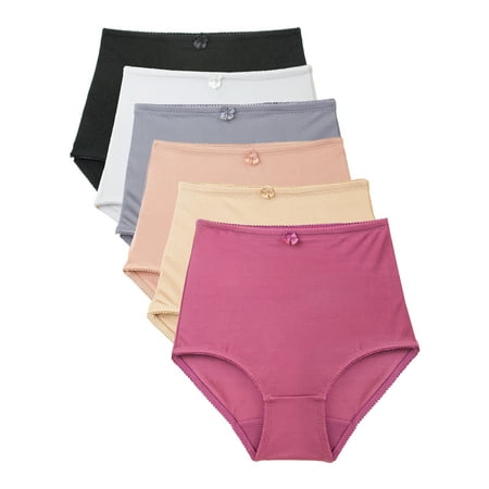 

B2BODY Women s Panties High Waisted Briefs Small to Plus Sizes Multi-Pack