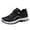 Black, variant on Daznico Mens Sneakers,Solid Color Knit Walking Shoes Unisex Soft Sole Casual Sneakers for Everyday Comfort and Lightweight Support,Sneakers for Women,Size:6