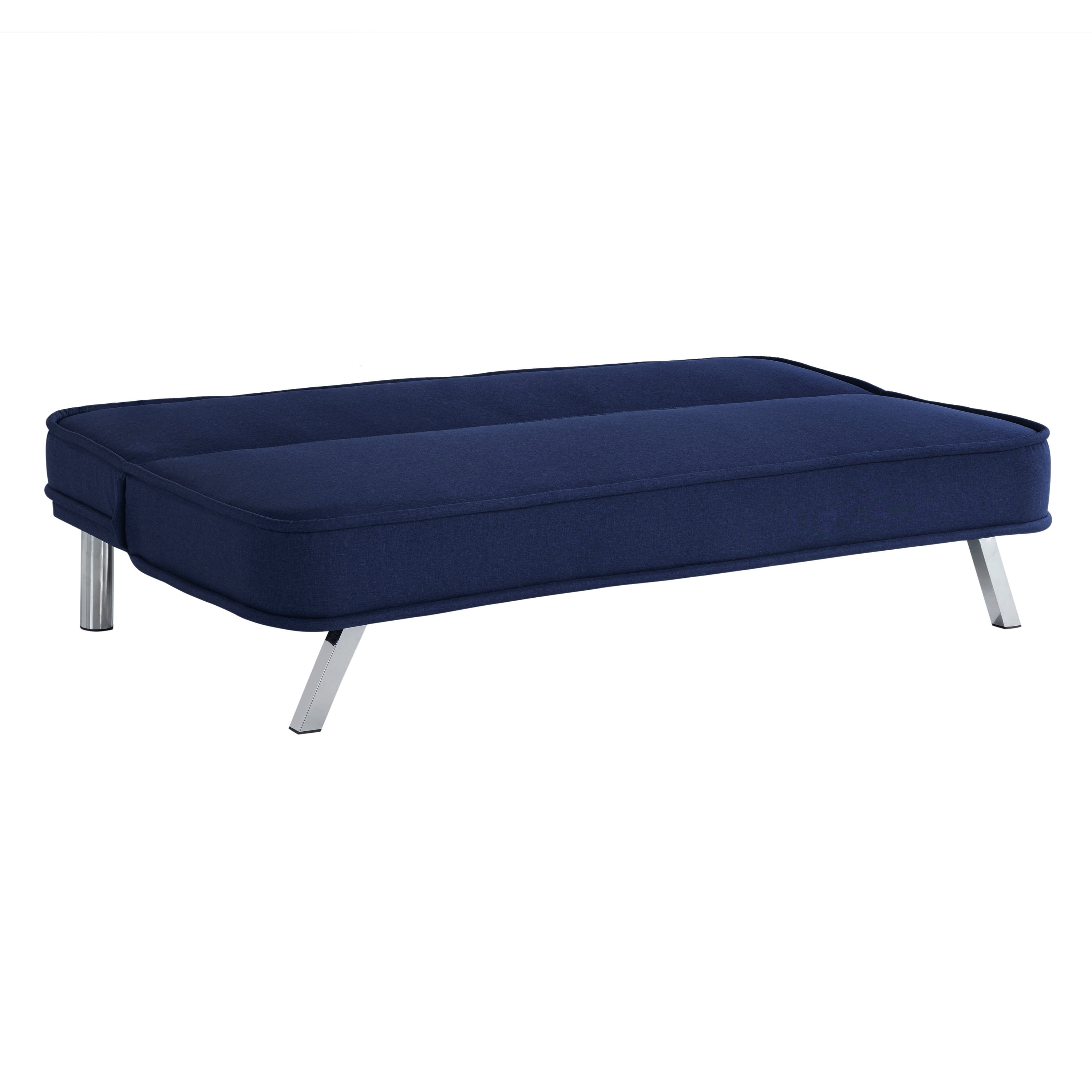 Serta Toronto Modern Convertible Sofa, Navy Woven Fabric