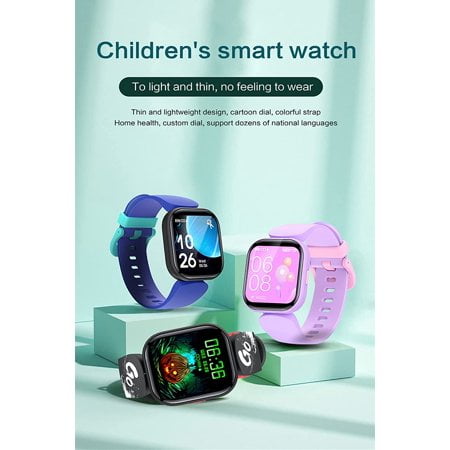 Kids Waterproof Smart Watch Pink