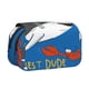 thumbnail image 1 of Disketp Shark With Sunglasses and Lobste Estuche de Lápices de Doble Capa con Tapa Abatible y Cremallera, Organizador Escolar para Adolescentes y Adultos, 1 of 7