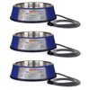 Farm Innovators Heated Pet Bowl with Stainless Steel Insert (3 Pack)