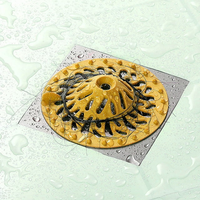 EGNMCR Shower Drain Cover Drain Cover Anti-clogging Filter For Kitchen Sink Bathroom Hair Plug Floor drain