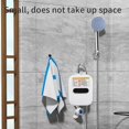 thumbnail image 4 of Small Instant Electric Water Heater LCD Temperature Display IPX4 Quick Heating Shower Water Heating Device Set, 4 of 5