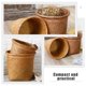 thumbnail image 4 of KAKOWELY 2Ud Cesta Tejida Para Basura Y Almacenamiento De Objetos Domésticos Con Material De Paja, 4 of 7