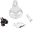 thumbnail image 3 of Harbor Mist Robe Hook, Polished Chrome by Stone Harbor Hardware, 3 of 4