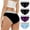 Set 2, variant on GERsome 4 Pack Women's Underwear High Waisted Hipster Briefs Soft Breathable Panties M-5XL