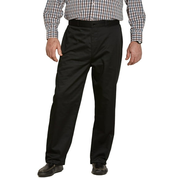 Ovidis Chino Pants for Men - Black | Timmy | Adaptive Clothing - 1XL