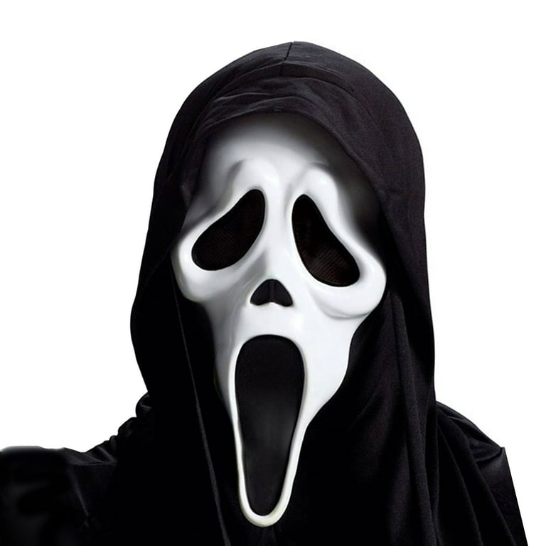 Fun World Inc. Officially Licensed Scream Ghost Face Black Halloween Scary  Costume, Male, Adult Size