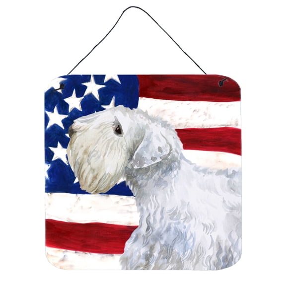 Sealyham Terrier Patriotic Wall or Door Hanging Prints