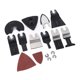thumbnail image 3 of Kits de Hojas de herramientas múltiples NikouMX Sierra oscilante 98 piezas Acero con alto contenido de carbono, 3 of 8